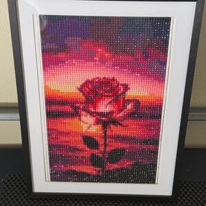 Hand crafted completed Diamond Art painting